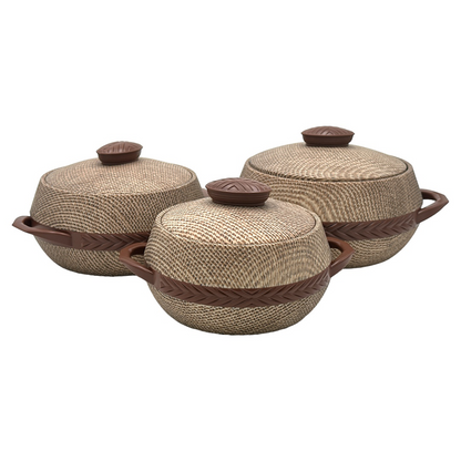 Jaypee Natura Casserole 3Pcs Light Wood