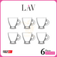 Lav 6Pcs Coffee Cup Set ROM403