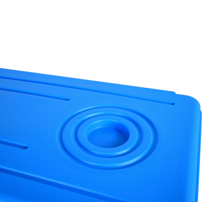 Asian Thermo Wagon Ice Cooler Set Of 4  Large Blue