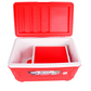 Asian Thermo Wagon Ice Cooler Set Of 4  Large Red
