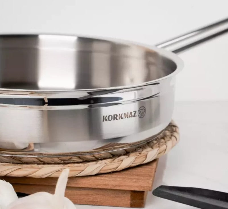 Korkmaz  Alfa Frypan 26 X 6Cm- 3.0Ltr