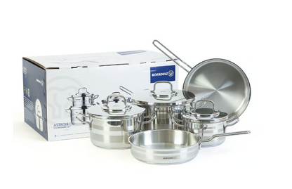 Korkmaz Astron 8 Pcs Cookware Set A2055