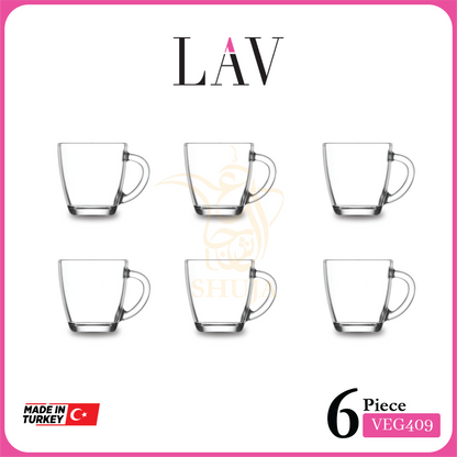 Lav 6Pcs Tea Mug Set VEG409