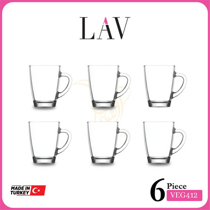 Lav 6Pcs Tea Mug Set Lv-VEG412