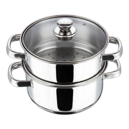 Vinod 2 Tier Steamer W/Lid 24Cm