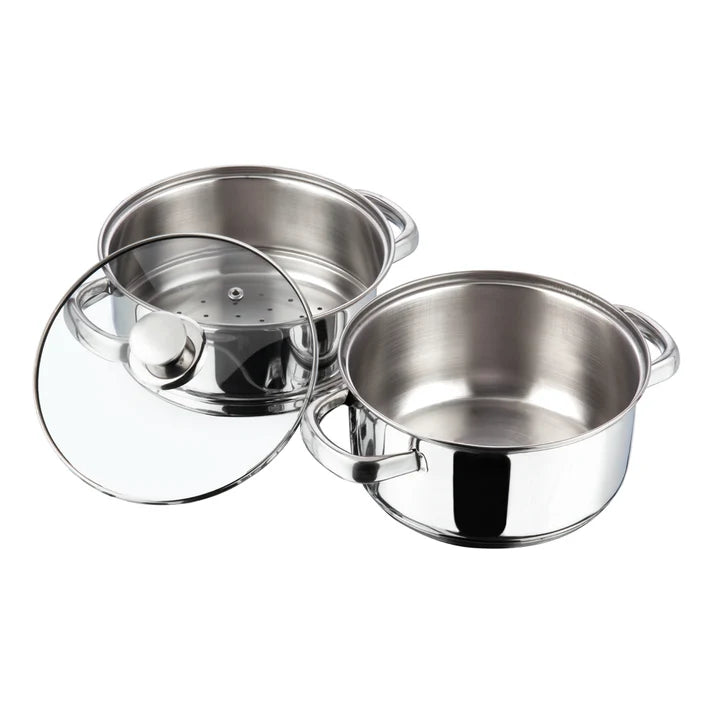 Vinod 2 Tier Steamer W/Lid 24Cm