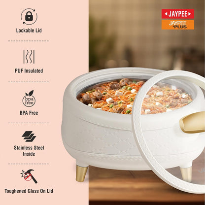 Jaypee Kingston Klass Casserole Set Of 3 (1500/2000/2500Ml)