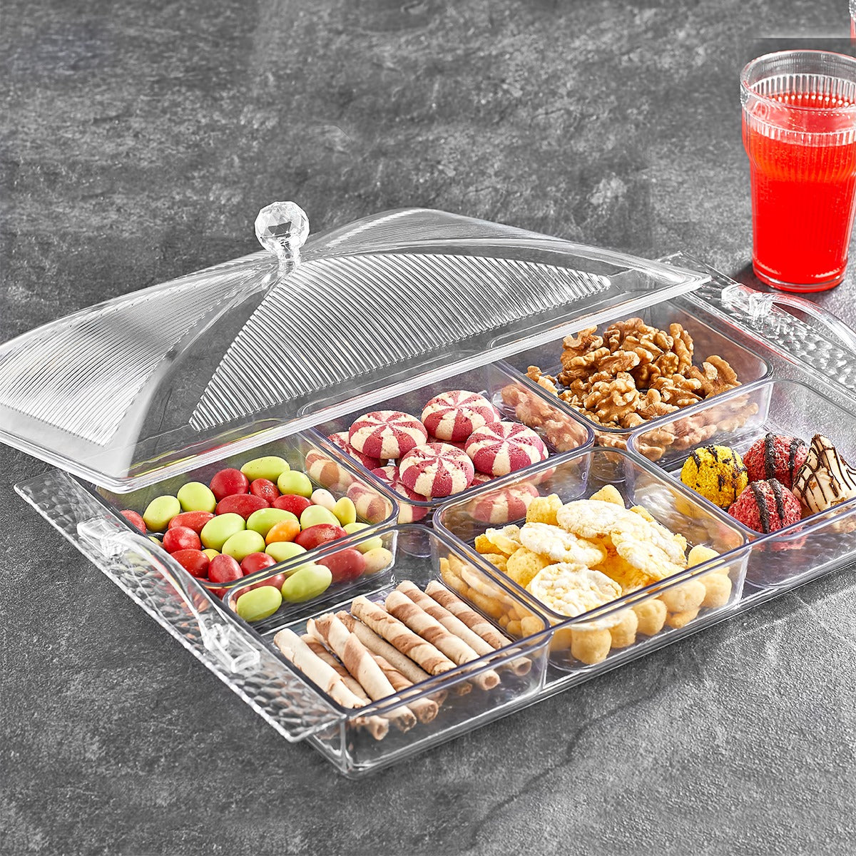 Depa Transparent Acrylic Breakfast Set