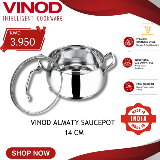 Vinod Almaty Saucepot 14Cm