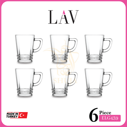 Lav 6Pcs Tea Mug Set ELG439F