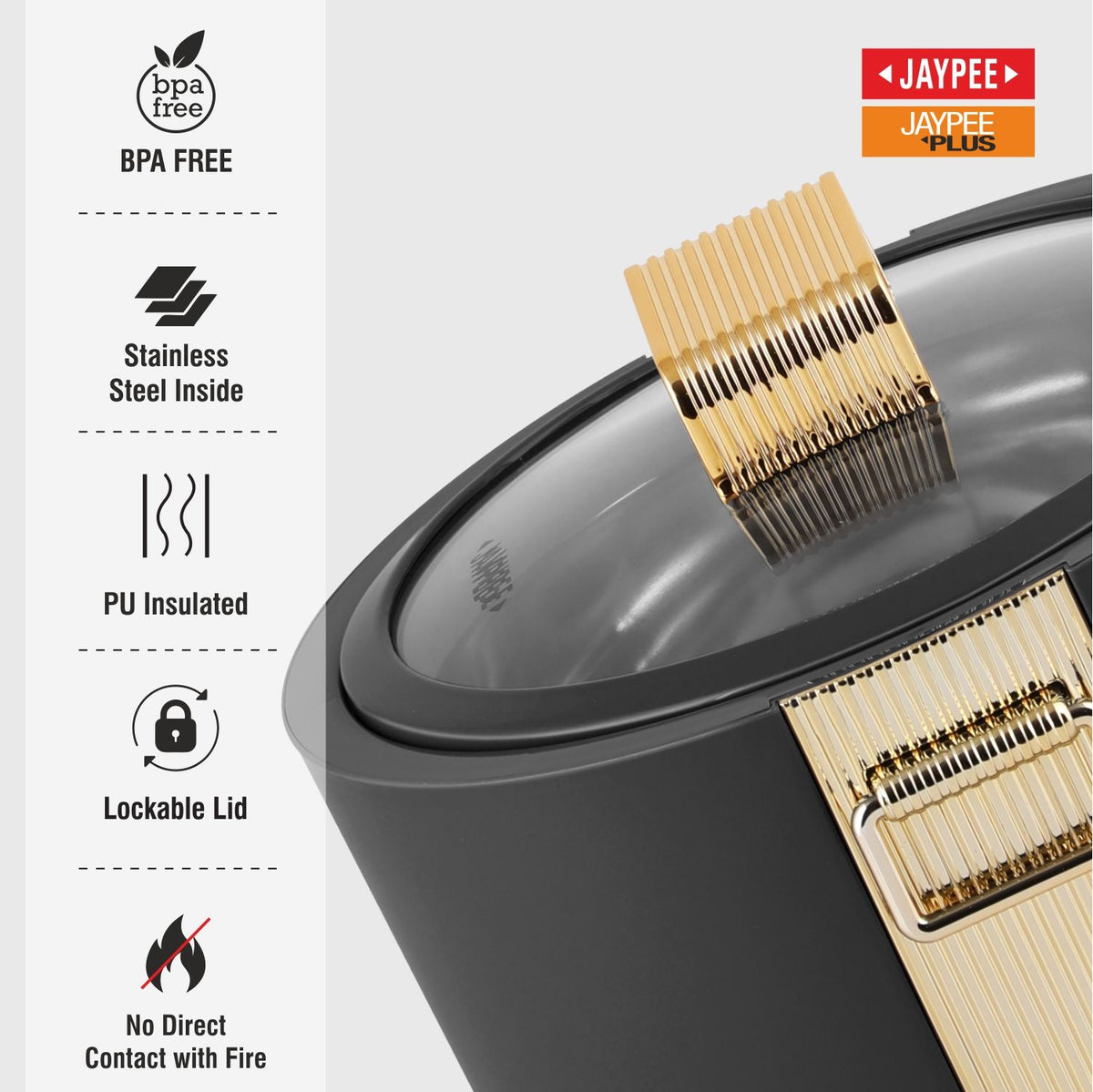Jaypee Regalia Klass Casserole Set Of 3 (1000+1500+2000)