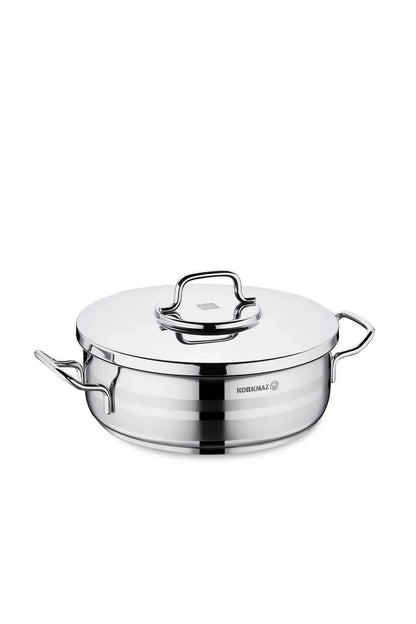 Korkmaz Astra2 Low Casserole 40X20 Cm - 25.0Ltr