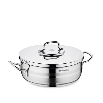 Korkmaz Astra2 Low Casserole 24X8 Cm - 3.5Ltr