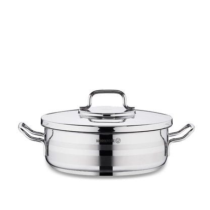 Korkmaz Astra2 Low Casserole 24X8 Cm - 3.5Ltr
