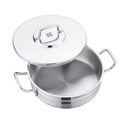 Korkmaz Astra2 Low Casserole 24X8 Cm - 3.5Ltr