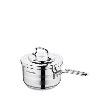 Korkmaz Astra2 Saucepan W/Lid 16X9 Cm - 1.8Ltr