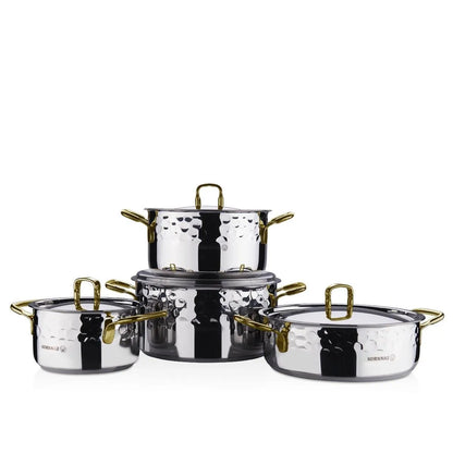 Korkmaz A1963-2 Erna 8 Pcs Cookware Set