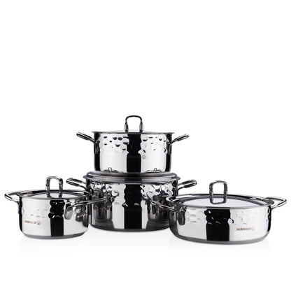 Korkmaz A1963-1 Erna 8Pcs Cookware Set