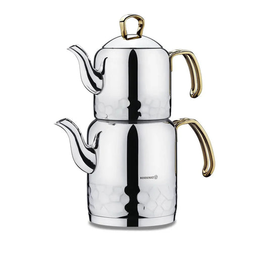 Korkmaz Erna Tea Pot 1.2Ltr +2.2 Ltr A227-02