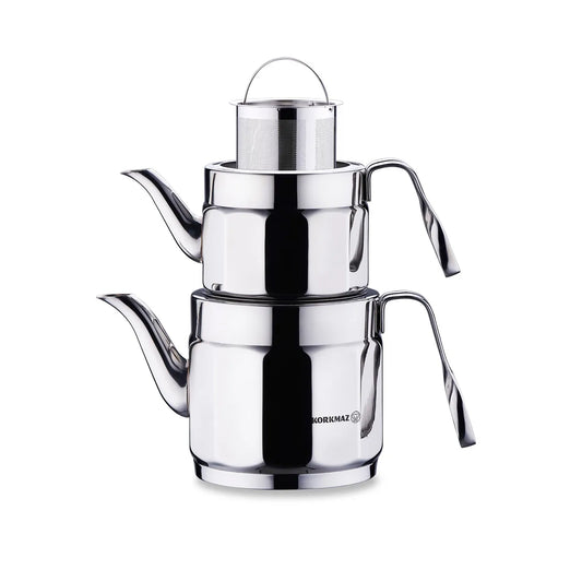 Korkmaz Nostalija Maxi Teapot  1.2 Ltr +2.2Ltr A229
