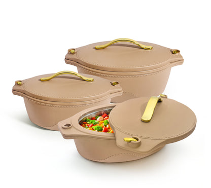 Jaypee Princeton Casserole Set Of 3 (2000/2500/3000Ml)