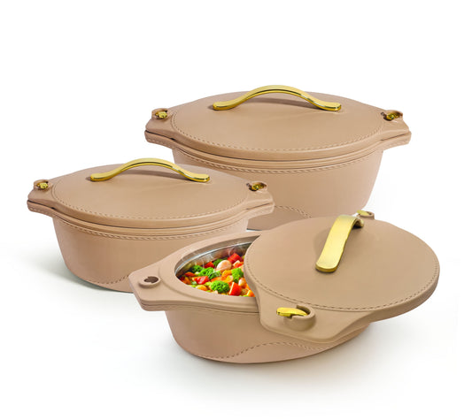 Jaypee Princeton Casserole Set Of 3 (2000/2500/3000Ml)