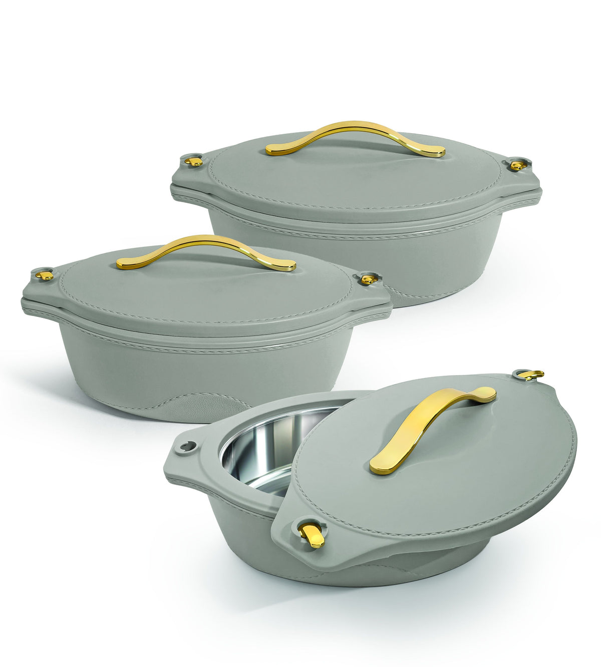 Jaypee Princeton Casserole Set Of 3 (2000/2500/3000Ml)