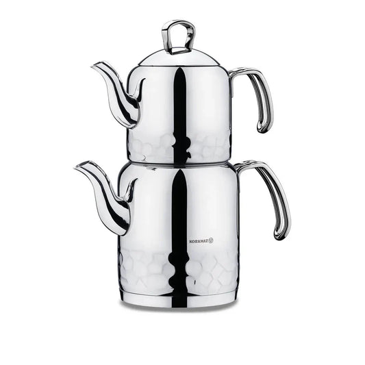 Korkmaz Erna Tea Pot 1.2 Ltr +2.2 Ltr A227-01