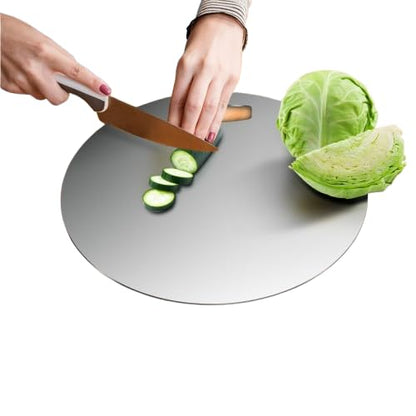 Jaypee Kitchen-X Round Ss Chopping Board