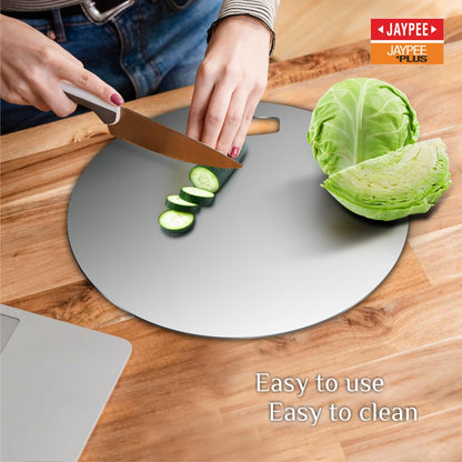 Jaypee Kitchen-X Round Ss Chopping Board