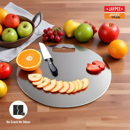 Jaypee Kitchen-X Round Ss Chopping Board