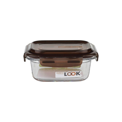 Komax Komax Glass Look Rect. Brown 160Ml