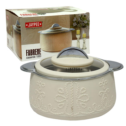 Jaypee Fabrene Casserole 1000Ml IVORY