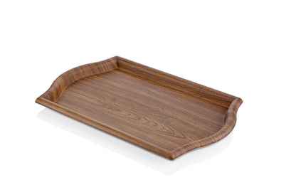 Evelin Wood Finish Serving Tray