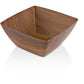 Evelin Wood Finish Extra Large Square Bowl