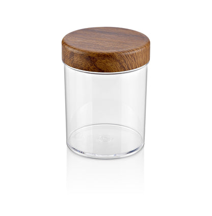 Evelin Wood Finish 1Ltr Round Jar