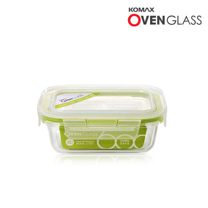 Komax Oven Glass Rect. 370Ml