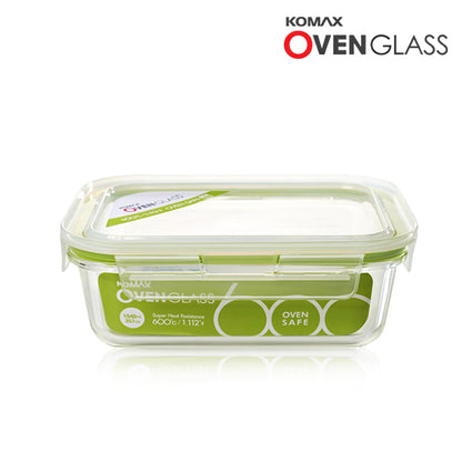 Komax Oven Glass Rect. 1.04Ltr