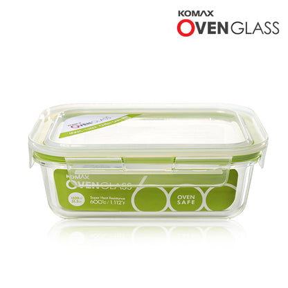 Komax Oven Glass Rect. 1.52Ltr