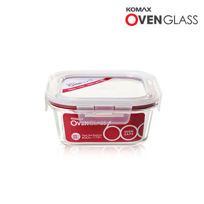Komax Oven Glass Sq. 320Ml