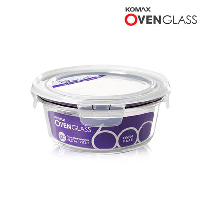 Komax Oven Glass Rnd 620Ml