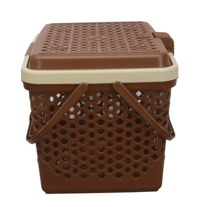 Jaypee Shoplite Basket W/Cover BROWN