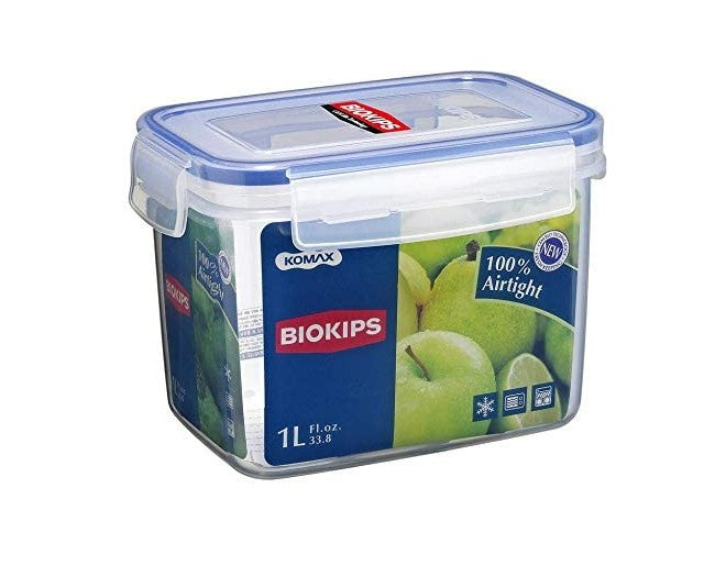 Komax Rectangle Plastic Container .-R21 1.0Lt