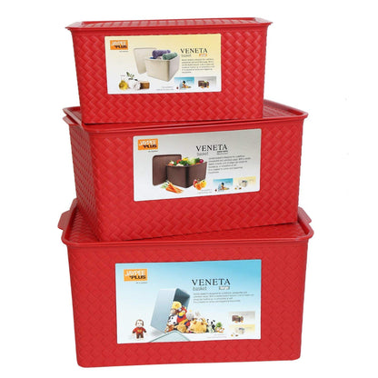 Jaypee Veneta Basket Large RED