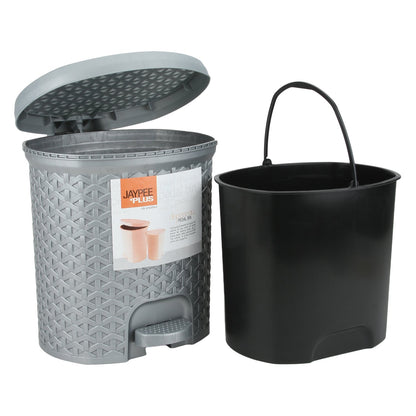 Jaypee Dispose All Big Bin 8 Litre SILVER
