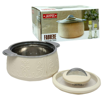 Jaypee Fabrene Casserole 2000Ml IVORY