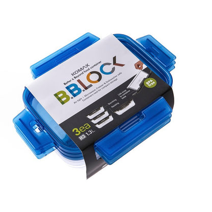 Komax Bb Lock Food Container S3 - 1200Ml
