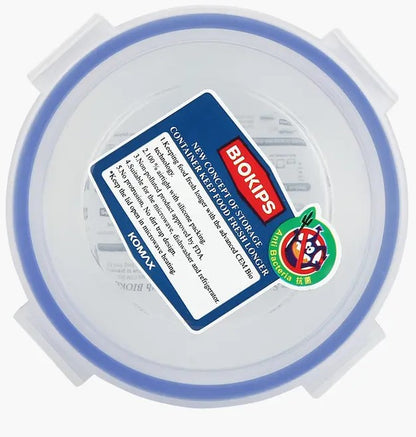 Komax Round Plastic Container .-C2 570Ml
