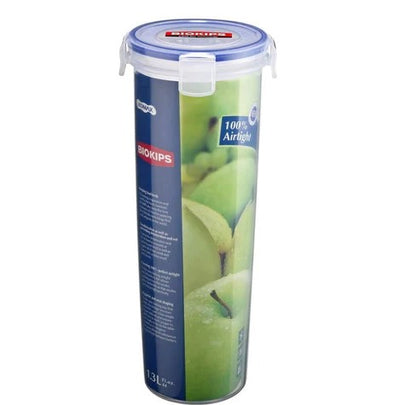 Komax Round Plastic Container .-C14 1.3Lt
