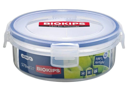 Komax Round Plastic Container .-C2 570Ml